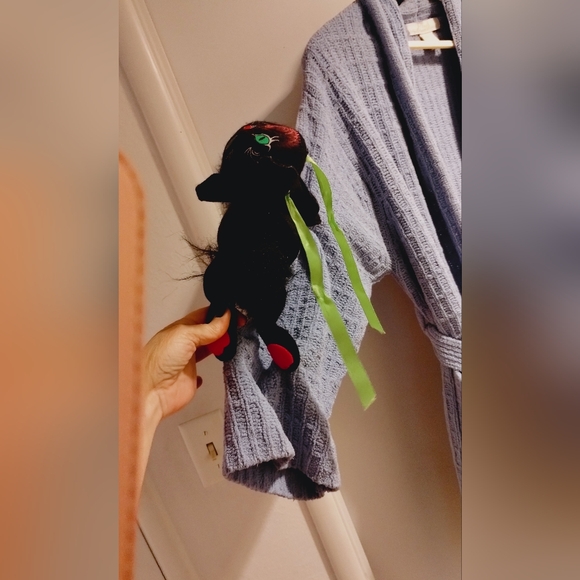 Women's Custom Crazy Cat Kitty Plushie Colorado Clothing Midi Robe. - Picture 2 of 8